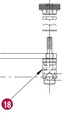 178-18 Nylon Shoulder Bushing